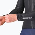Мъжко яке за колоездене Castelli Squall Shell light black/silver grey 5