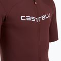 Мъжко колоездачно трико Castelli Prologo Lite deep bordeaux/ silver gray 3