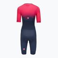 Дамски костюм за колоездене Castelli Core Tri W belgian blue/bright rose 2