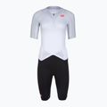 Дамски велосипеден гащеризон Castelli Free Sanremo 3 SS W white/black