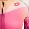Дамски велосипеден гащеризон Castelli Free Sanremo 3 SS W dark night shade/vivid orange-bright rose 3