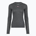 Дамска велосипедна блуза с дълъг ръкав Castelli Medio Base Layer W melange gray