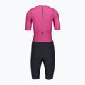 Дамски велосипеден гащеризон Castelli Movement Suit W violet pink/twilight blue 2