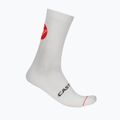 Мъжки чорапи Castelli Entrata 18 white