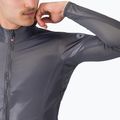 Мъжко яке за колоездене Castelli Aria Shell 2 silver gray/dark gray 5