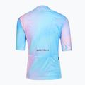 Дамска тениска за колоездене Castelli Cosmic Vortex multicolor pink green 2