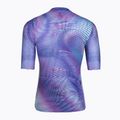 Дамска тениска за колоездене Castelli Cosmic Vortex multicolor ultraviolet rose 2