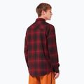 Мъжка риза Oakley Butter Flannel Shirt black/grenache check 3