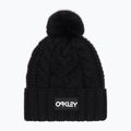 Czapka zimowa Oakley Harper Pom Beanie black/white logo