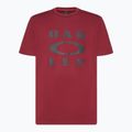 Мъжки потник Oakley Bark Ellipse Tee iron red
