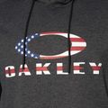 Мъжка качулка Oakley Bark Fleece Hoodie dark grey heather 3