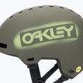 Каска Oakley Street1 EU matte dark brush stencil 7