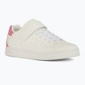 Младежки обувки Geox Eclyper white/fuchsia 8