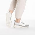 Дамски обувки Geox Alleniee grey/optic white 2