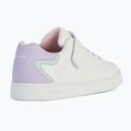 Младежки обувки Geox Eclyper white/lilac 11