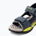 Младежки сандали Geox Borealis avio/lime 7