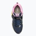 Младежки обувки Geox Spaceclub navy/lavender 5