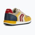 Младежки обувки Geox Alben beige/yellow 11