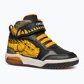 Младежки обувки Geox Inek black/yellow 9