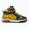 Младежки обувки Geox Inek black/yellow 3