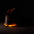 Младежки обувки Geox Inek black/yellow 8