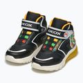 Младежки обувки Geox Ciberdron black/yellow 3