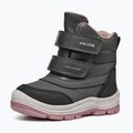 Детски обувки Geox Flantil ABX anthracite/dark pink 10