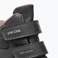 Детски обувки Geox Flantil ABX anthracite/dark pink 14