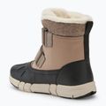Младежки ботуши за сняг Geox Flexyper ABX dark beige/black 3