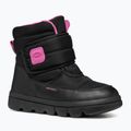 Детски ботуши за сняг Geox Willaboom ABX black / fuchsia 8