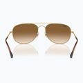 Слънчеви очила Ray-Ban Bain Bridge arista gold/clear brown 5