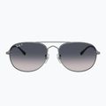 Слънчеви очила Ray-Ban Bain Bridge gunmetal/blue polarized 2