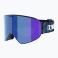 Скиорски очила Bliz Flow matte blue/brown blue ski goggles 3