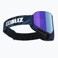 Скиорски очила Bliz Flow matte blue/brown blue ski goggles 4