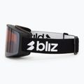 Скиорски очила Bliz G001 matte black/orange/silver mirror 4