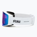 Скиорски очила Bliz G001S matte white/non violet/blue multi 4