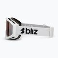 Скиорски очила Bliz Liner matte white/pink/silver mirror 4
