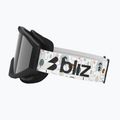 Детски скиорски очила Bliz Liner Jr matte black/brown/silver mirror 8