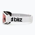 Детски скиорски очила Bliz Liner Jr matte white/pink 4