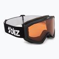 Детски скиорски очила Bliz Liner Jr matte black/orange