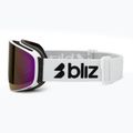 Скиорски очила Bliz Flow matte white/smoke/pink 4