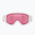 Детски скиорски очила Bliz Pixie Jr matte white/pink 2