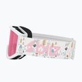 Детски скиорски очила Bliz Pixie Jr matte white/pink 4