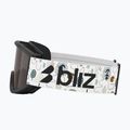 Детска скиорска маска Bliz Pixie Jr matte black/brown 4