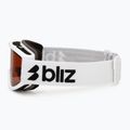 Детски скиорски очила Bliz Pixie Jr matte white/orange 4