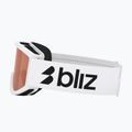 Детски скиорски очила Bliz Pixie Jr matte white/orange 4