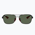 Слънчеви очила Ray-Ban Rb8336M Scuderia matt black/dark green 2