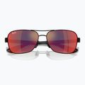 Слънчеви очила Ray-Ban Rb8336M Scuderia matt black/dark grey mirror blue/red 3