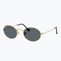 Слънчеви очила Ray-Ban Oval arista gold/blue 4