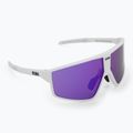 Слънчеви очила Bliz P002S матово бяло/кафяво лилаво мулти